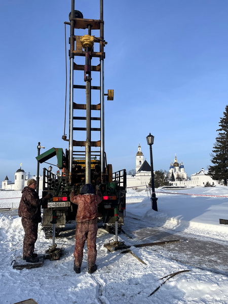 Бурение Тобольский кремль